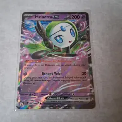 Meloetta Ex (044/086) Pokemon TCG Scarlet & Violet: Black Bolt (NM) Holo - Image 1