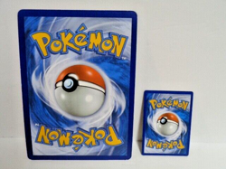 POKEMON JUMBO AND SMALL PIKACHU V CARDS EUC - Image 2
