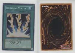 Lightning Vortex Unlimited YuGiOh Flaming Eternity #FET-EN040 2005 ic4 - Image 3