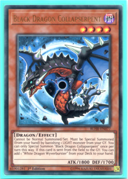 Black Dragon Collapserpent - BLHR-EN077 - Ultra Rare - 1st Edition Yugioh - Image 1