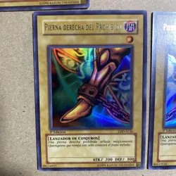 YuGiOh Exodia the Forbidden One LDD-S124 etc. set Spanish 1st Ultra Rare - Image 5
