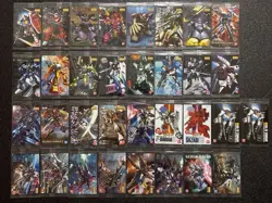 Lot 33 Gundam Gunpla Package Art Collection Vol4 GUNDAM Wafer Card Set Japanese - Image 1