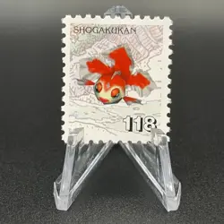 Goldeen Pokemon Stamp Card Shogakukan Nintendo Japanese TCG Vintage S110-7 - Image 1
