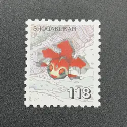 Goldeen Pokemon Stamp Card Shogakukan Nintendo Japanese TCG Vintage S110-7 - Image 3