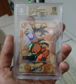 Dragon Ball Card Game BGS 10 Son Goku Serial Fusion World 095/777 Top Winner - Image 1