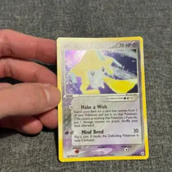 Pokemon TCG Jirachi Ex Hidden Legends NM-Mint Holo Rare Pokemon Card 8/101 - Image 2