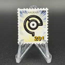 Unown Pokemon Stamp Card Shogakukan Nintendo Japanese TCG Vintage S110-1 - Image 1