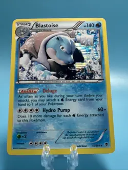 Pokemon TCG English Card Plasma Blast Holo Rare Blastoise 16/101 - Image 1