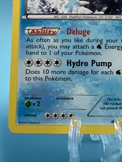 Pokemon TCG English Card Plasma Blast Holo Rare Blastoise 16/101 - Image 5
