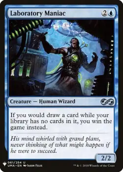 Laboratory Maniac - Light Play MTG Mystery Booster - Image 1
