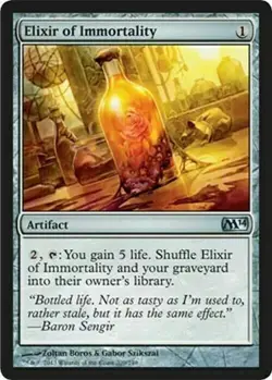 Elixir of Immortality ~ Magic 2014 [ Excellent ] [ Magic MTG ] - Image 1