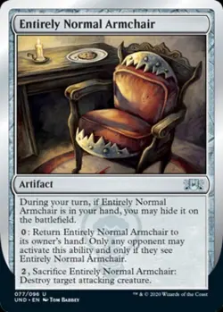 Entirely Armchair - Near Mint MTG Unsanctioned - Image 1
