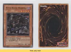 Pitch-Black Warwolf Unlimited YuGiOh Rise of Destiny #RDS-EN026 2004 READ 0f8 - Image 3
