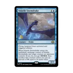 WOTC MtG Prerelease Promos Volatile Stormdrake (R) (Foil) NM - Image 1