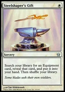 Steelshaper's Gift ~ Fifth Dawn [ Excellent ] [ Magic MTG ] - Image 1