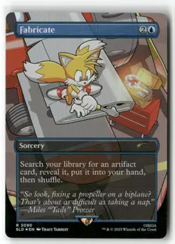 Fabricate (2090) (Rainbow Foil) Secret Lair Drop Foil SONIC MAGIC MTG NM - Image 1