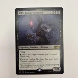 MTG Vilis, Broker Of Blood Regular X1 Mtg M20 Core Set LP - Image 1