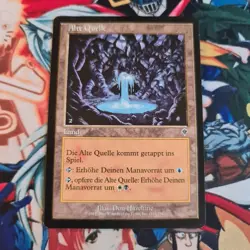MTG Ancient Spring Deutsch Nm Card Magic the Gathering Invasion OG Karte - Image 2
