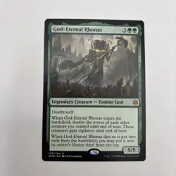 God-Eternal Rhonas War of the Spark Regular LP MTG - Image 1