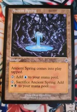 MTG Ancient Spring 🇬🇧 Nm Card Magic the Gathering Invasion OG CARD - Image 1
