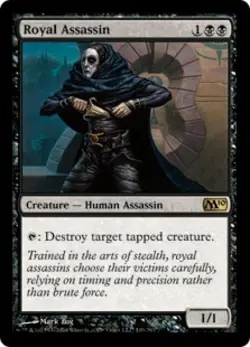 Royal Assassin - Medium Play MTG Magic 2010 Core Set - Image 1