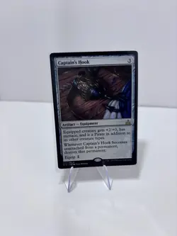 CAPTAIN'S HOOK Magic the Gathering MTG NM/M Rivals of Ixalan RIX equipment - Image 1