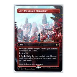 Cori Mountain Monastery #393 Regular Rare Borderless MTG 25 Tarkir: Dragonstorm - Image 1