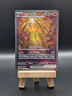 Pokemon TCG: Chi-Yu ex 259/193 Paldea Evolved Special Illustration Rare - Image 1