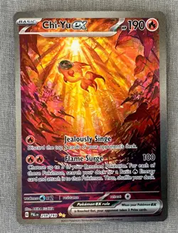 Pokemon TCG: Chi-Yu ex 259/193 Paldea Evolved Special Illustration Rare - Image 1