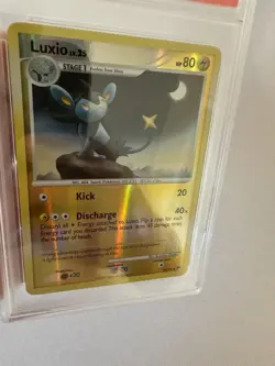 2009 Pokemon - Luxio Reverse Holo - Platinum Arceus 43/99 - PSA 9 Mint! Nintendo - Image 4