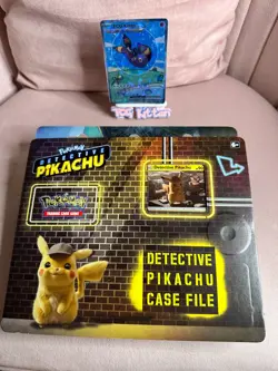 Detective Pikachu Case File Sealed 2019 Pokemon TCG SM194 *Slightly worn* - Image 1