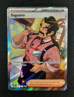 Carte Pokemon : Saguaro Full Art 2023 Evolutions A Paldea 255/193 Exc + 🇲🇫 - Image 1