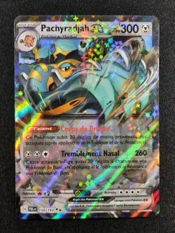 Carte Pokemon : Pachyradjah Ex Ultra Rare 2023 Evolutions A Paldea 150/193 NM FR - Image 1