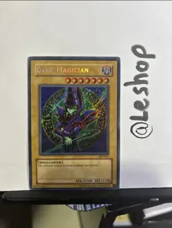 | Yugioh Dark Magician BPT-007 Secret Rare 2003 Collectors Tin - Image 1