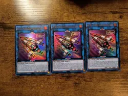 3X Yugioh R.B. VALCan Booster DUAD-EN093 Ultra Rare 1st Edition NM - Image 1