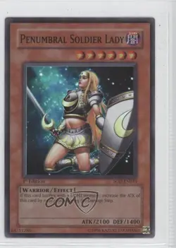 Penumbral Soldier Lady 1st Ed. YuGiOh Soul of the Duelist #SOD-EN033 2004 0a1 - Image 1