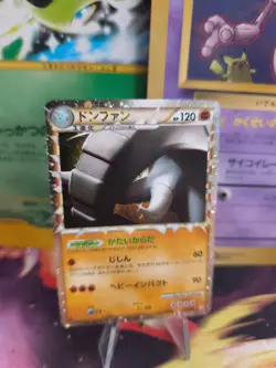 Pokemon Karte Card Holo Donphan Hgss Heartgold Soulsilver Prime japanese Exc+ - Image 1