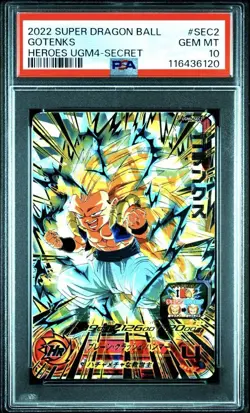 PSA 10 Gotenks UGM4-SEC2 2022 Super Dragon Ball Heroes Card Japanese - Image 1