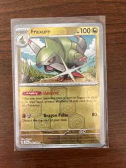 Fraxure 045/064 Sv: Shrouded Fable Reverse Holo Pokemon Pokemon Card - Image 1