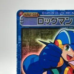 Mega Man Mega Man EXE Rock man Holo TCG Trading Card CAPCOM Japan 2002 #24 - Image 3