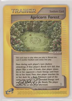 Apricorn Forest Pokemon e-Card Series Aquapolis #118 2002 - Image 1