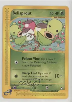 Bellsprout Pokemon e-Card Series Aquapolis #68 2002 - Image 1
