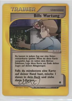 Bill's Maintenance German Pokemon e-Card Series Expedition #137 2002 - Image 1