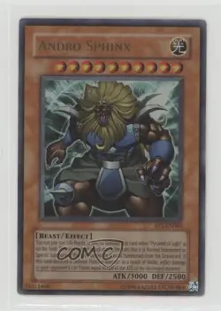 Andro Sphinx YuGiOh Exclusive Pack Pyramid of Light Movie #EP1-EN002 2004 0f8 - Image 1