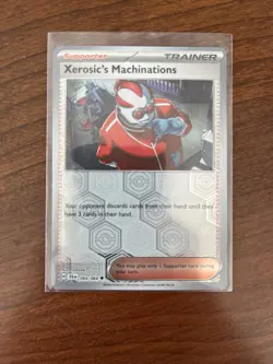 Xerosic's Machinations 064/064 Sv: Shrouded Fable Reverse Holo Poke Pokemon Card - Image 1
