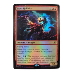 Nova Hellkite #148 Regular Foil Rare MTG 2025 Edge of Eternities (EOE) - Image 1