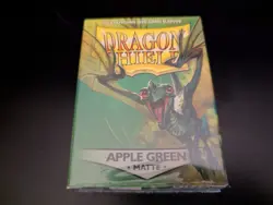 Dragon Shield Matte Apple Green Sleeves 100 ct. Standard! MTG Card Protectors! - Image 1