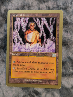 Crystal Vein Magic The Gathering MTG Gold Border Championship Brussels 2000 - Image 1