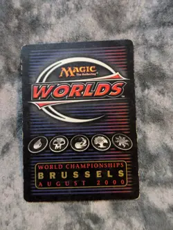 Crystal Vein Magic The Gathering MTG Gold Border Championship Brussels 2000 - Image 2