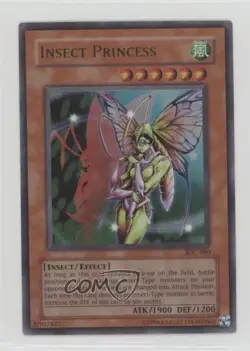 Insect Princess Ultra Rare Unlimited YuGiOh Invasion of Chaos #IOC-080 2004 u3f - Image 1